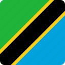 africa, country, flag, flags, nation, national, tanzania