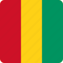 africa, country, flag, flags, guinea, nation, national