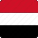 country, flag, flags, middle east, nation, national, yemen