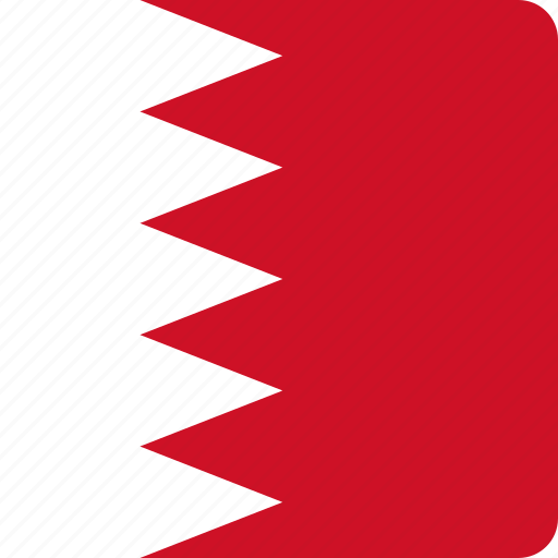 Bahrain, country, flag, flags, middle east, nation, national icon - Download on Iconfinder