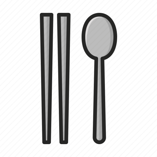 Chopstick, cutlery, spoon, utensil icon - Download on Iconfinder