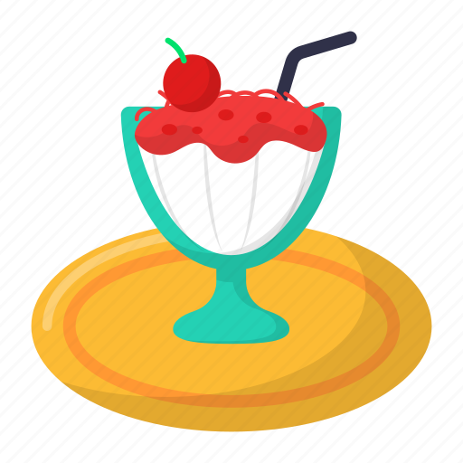 Falooda, faloodeh, pakistani, traditional, sweet, dessert, cherry icon - Download on Iconfinder