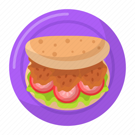 Tombik, asian, traditional sandwich, turkey, turkish, burger, beef icon - Download on Iconfinder