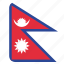 country, flag, nepal, nepali 
