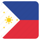 country, flag, national, philippines