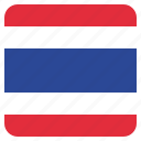 country, flag, thailand