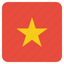 flag, vietnam, vietnamese