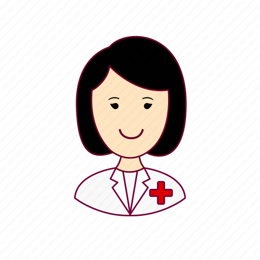 Asian woman professions, emprego, enfermeira, job, mulher, nurse, professions icon - Download on Iconfinder