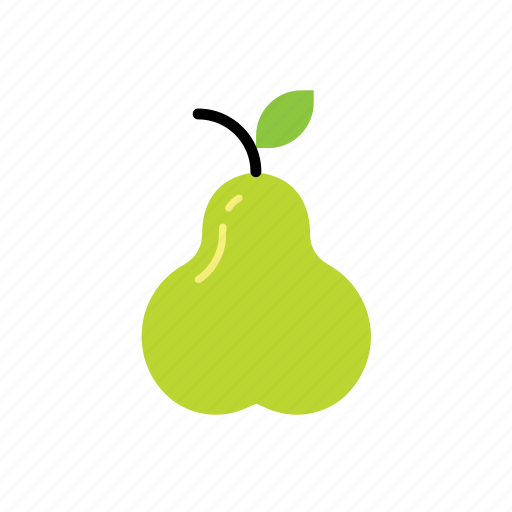 Food, fruit, nature, pear icon - Download on Iconfinder