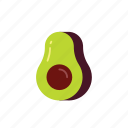 avocado, food, fruit, nature, slice