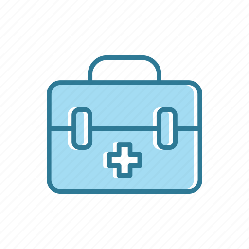 Astma, bag, doctor, equipment, line, thin icon - Download on Iconfinder