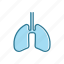 astma, line, lungs, thin 