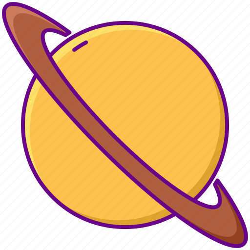 Saturn, planet, space, astronomy icon - Download on Iconfinder
