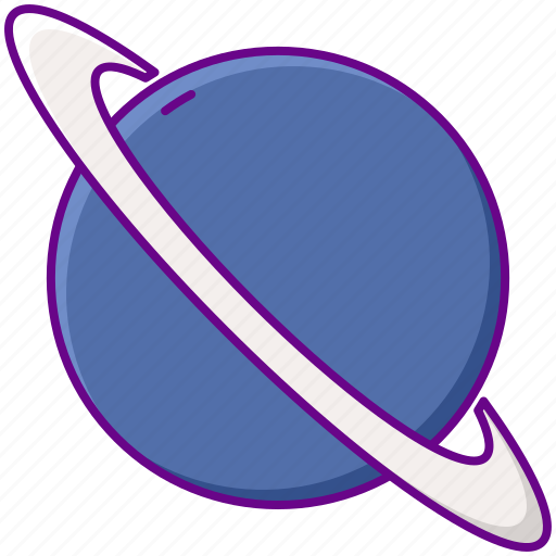 Uranus, planet, astronomy, space icon - Download on Iconfinder