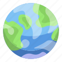 cartoon, earth, isometric, planet, silhouette, tree, water