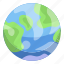 cartoon, earth, isometric, planet, silhouette, tree, water 