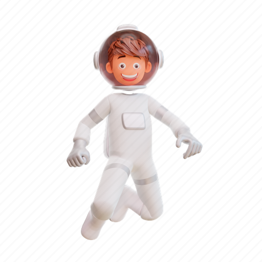 Astrology, astronaut, astronomy, boy, character, cosmic, cosmonaut 3D illustration - Download on Iconfinder