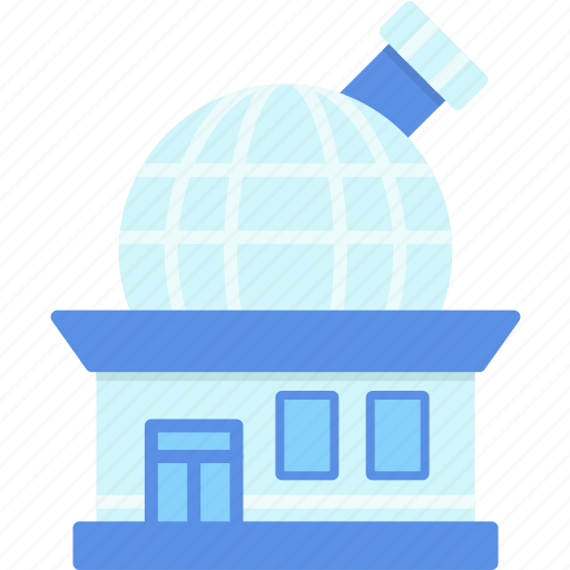 Observatory, astronomy, building, dome, telescope icon - Download on Iconfinder
