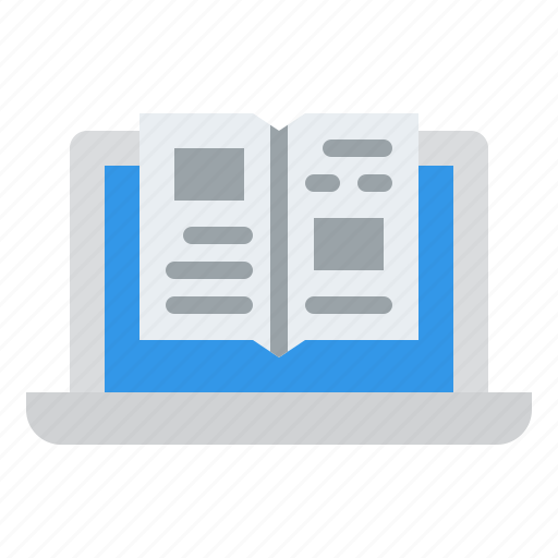 Book, learn, online, reading icon - Download on Iconfinder