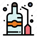 alcohol, bottle, label, wine