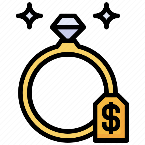 Diamond, ring, business, finance, commerce, shopping icon - Download on Iconfinder