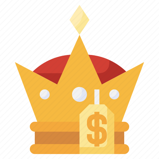 Crown, business, finance, price, tag icon - Download on Iconfinder