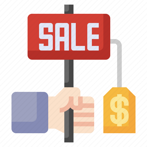 Sale, commerce, shopping, offer, hand icon - Download on Iconfinder