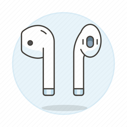 Airpod, headsets, ear, audio, in, bluetooth, headphones icon - Download on Iconfinder