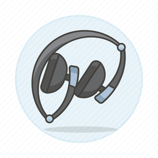 Headsets, foldable, audio, on, headphones, ear, wireless icon - Download on Iconfinder