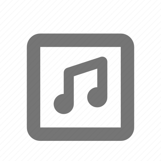Album, music, media, note, play, song, sound icon - Download on Iconfinder