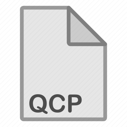 Audio, extension, file, format, hovytech, qcp, type icon - Download on Iconfinder