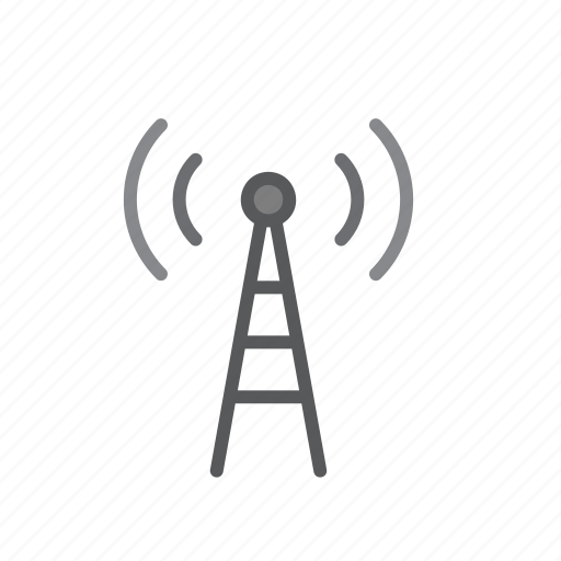 Broadcast, tower, antenna, emission, radio, station icon - Download on Iconfinder