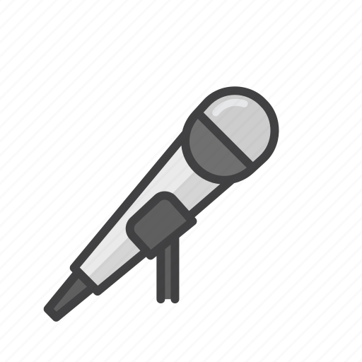 Microphone, stand, audio, mic icon - Download on Iconfinder