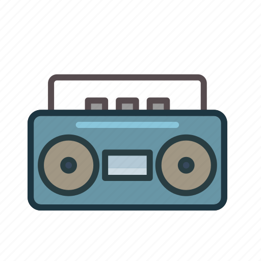 Musicbox, audio, music, radio, sound, volume, speaker icon - Download on Iconfinder