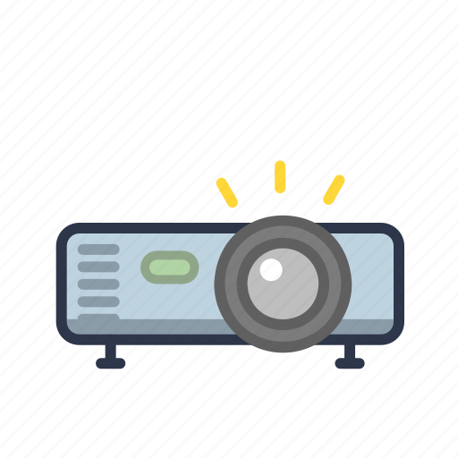 Projector, cinema, movie, projection, video icon - Download on Iconfinder