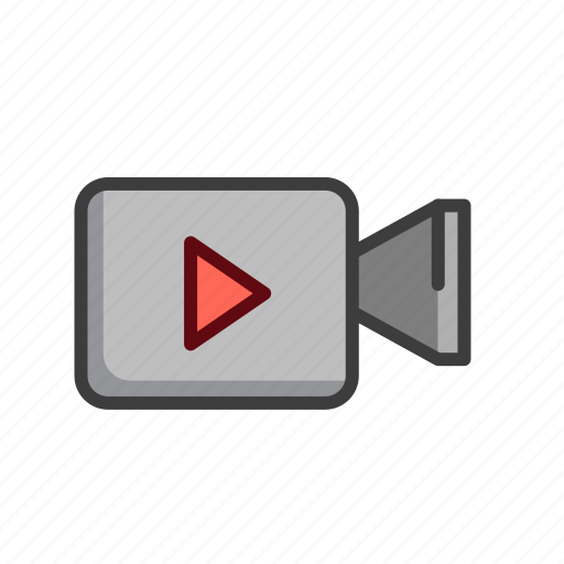 Video, camera, movie, multimedia, play icon - Download on Iconfinder