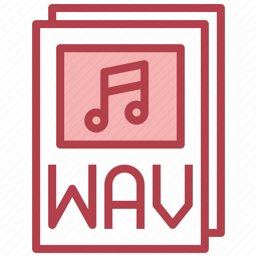 Wav, music, file, format, multimedia, video icon - Download on Iconfinder