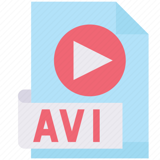 Avi, extension, format, media, multimedia, video icon - Download on Iconfinder