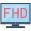 definition, fhd, high, monitor, screen, television, tv 