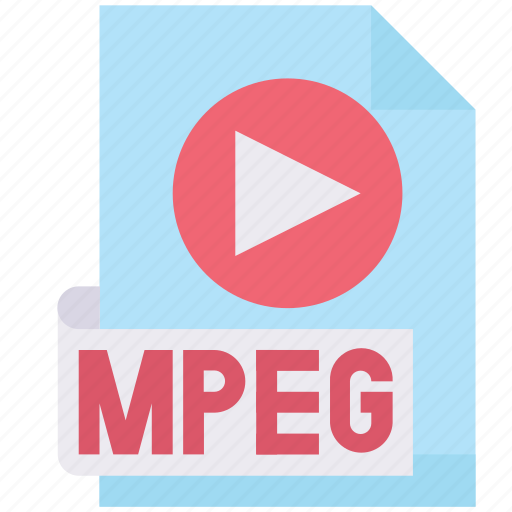 Extension, format, media, mpeg, multimedia icon - Download on Iconfinder