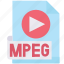 extension, format, media, mpeg, multimedia 