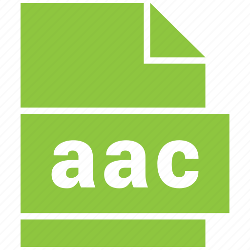 Aac, audio file format, file format icon - Download on Iconfinder