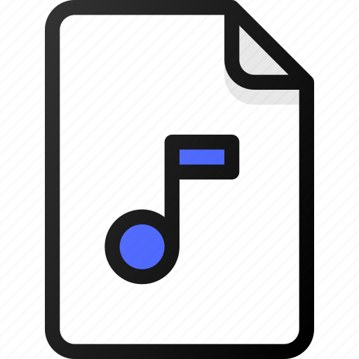 Music, file, sound, audio icon - Download on Iconfinder