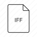 iff, iff file, iff file icon, iff icon, iff logo, interchange file format