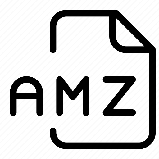 Amz, music, audio, format, file icon - Download on Iconfinder