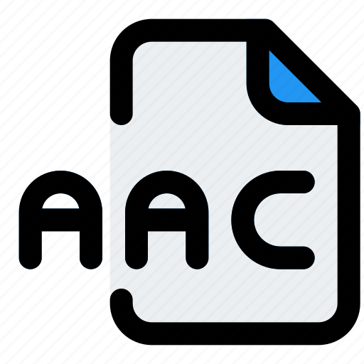 Aac, music, audio, format, extension icon - Download on Iconfinder