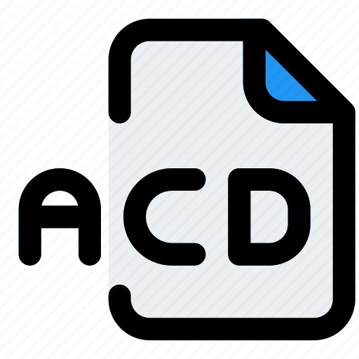 Acd, music, audio, format, file, type icon - Download on Iconfinder