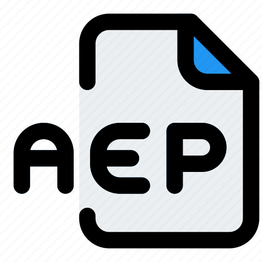 Aep, music, audio, format, file, type icon - Download on Iconfinder