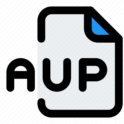 Aup, music, audio, format, file icon - Download on Iconfinder