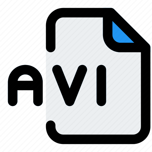 Avi, music, audio, format, sound icon - Download on Iconfinder